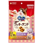 銀のスプーン　三ツ星グルメ　お魚味 クッキーサンド　２種のアソート　かつお味＆まぐろ・チキン味　７２ｇ
