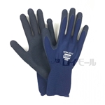 のらスタイル　１３Ｇ天然ゴム背抜き手袋　ネイビー　Ｓ