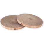 猫壱　バリバリボウル　ＸＬ　ライトブラウン　交換用つめとぎ　２個パック