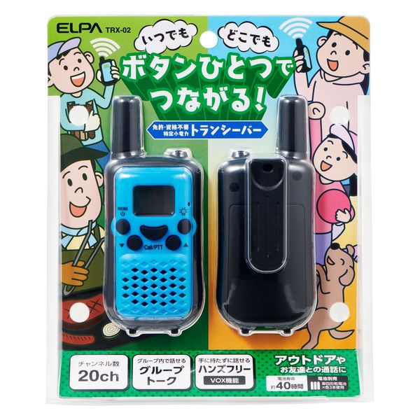 ＥＬＰＡ　特定小電力トランシーバー　ＴＲＸー０２