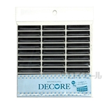 モザイクタイル　デコレ　ガレット　ブラック