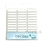 モザイクタイル　デコレ　ガレット　ホワイト