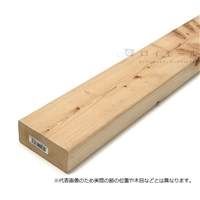 【店頭受取限定(配送不可)】無着色防腐木材ひのき約　３８×８９×４０００ｍｍ