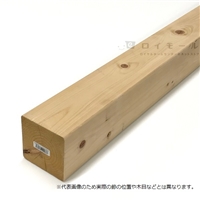 【店頭受取限定(配送不可)】無着色防腐木材　ヒノキ　９０×９０×４０００ｍｍ