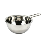 アットアクア　手付ボウル（目盛付）　ステンレス製　１３ｃｍ