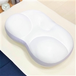 MORIPiLO　うもれる贅沢もっちり　マイクロビーズわたまくら　約35×55×高15cm