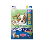 P.one　男の子＆女の子のための　マナーおむつ　のび～るテープ付　プチ　Ｌ　１枚