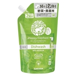 ハッピーエレファント　野菜・食器用洗剤　グレープフルーツ　つめかえ用　５００ｍＬ