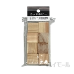 ウッドホビー　Ｊ－３　桧角　約２７×２７×２７ｍｍ　８個入
