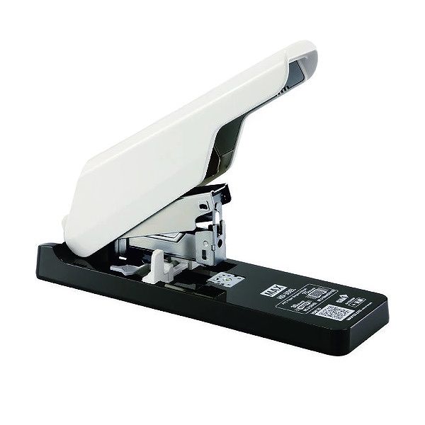 MAX　マックス　中型ホッチキス　ホワイト　ＨＤ－３ＤＥＬ
