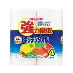 フェルミ　キッチンタオル　２枚重ね５０カット・４ロール