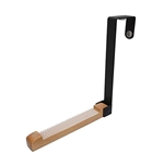 折りたたみドアフックハンガーＷＷＷ　ブラック