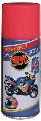 ニッペ 蛍光スプレー 180mL ピンク