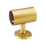 マツ六 ECLE システム手すり 35 通しブラケット縦 ゴールド EL-26G