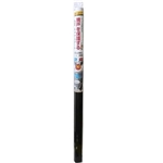 保護するメッシュシート　無地　約９２×１８０ｃｍ　ブラック