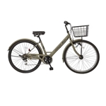 サイモト自転車　ウィズリーヴァーグ２７６シティＨＤ　２７．５インチ　外装６段 　マットカーキ