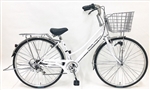 サイモト自転車　ロイヤルバチェート２６６ＨＤ　ＢＡＡ　２６インチ　外装６段　ホワイト
