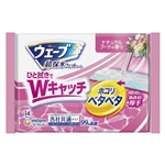 ウェーブ　フロアワイパー用　超保水ウェットシート　ナチュラルブーケの香り　１４枚入