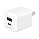 多摩電子　PD20W コンセントチャージャー C+A　ホワイト　TAP156UCW