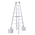 長谷川工業　はしご兼用脚立　脚部伸縮　８段　ＲＹＺ－２４ｄ