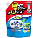 ジョイペット ネコのフン・オシッコ臭専用 天然成分消臭剤 つめかえ用 800mL 超特大