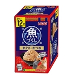 いなば　魚づくし　猫用　パウチ　まぐろ・かつお　１２袋入