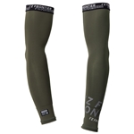 アイズフロンティア　＃２１４　接触冷感 コンプレッションアームカバー　カーキ　Ｌ