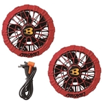 バートル　ＡＣ０９－２　ファンユニット　レッド