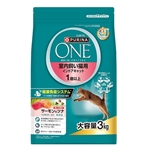 ピュリナワン キャット 室内飼い猫用 インドアキャット 1歳以上 サーモン&ツナ 3kg