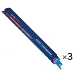 ボッシュ　セーバーソーブレード　超硬　金属　厚物用　Ｓ１１５５ＣＨＣ／３　３本