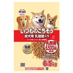 ペットアイ　犬用　いつものごちそう　成犬用　乳酸菌入り　ビーフ味＆レバー味＆野菜味　６.５ｋｇ