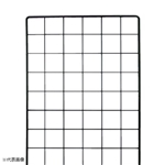 イエモア　メッシュパネル　黒　約４５×６０ｃｍ