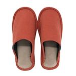 洗える左右付きスリッパ　レッド　Ｍ