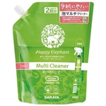 ハッピーエレファント　泡マルチクリーナー　つめかえ用　８００ｍＬ