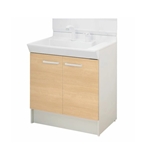 LIXIL　V1シリーズ　化粧台　間口750mm　クリエペール　V1N2-755SY／LP2H 【店頭受取限定(配送不可)】