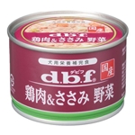デビフ 缶 鶏肉&ささみ 野菜 150g