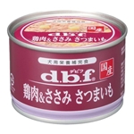 デビフ 缶 鶏肉&ささみ さつまいも 150g