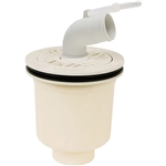 テクノテック　防水パン用排水トラップ　縦引き　アイボリーホワイト　ＧＤＴーＷーＷ１