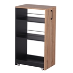 エイアイテック　すき間ワゴン ３００　約幅３０×奥４５×高８０ｃｍ　ＡＨＳＷ－３００Ｂ