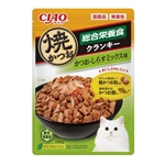 ＣＩＡＯ　チャオ　焼かつお クランキー 総合栄養食　かつお・しらすミックス　１８０ｇ