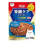 ＣＩＡＯ　チャオ　腎臓ケア クランキー　かつお節入り かつお味　１７０ｇ