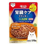 ＣＩＡＯ　チャオ　腎臓ケア クランキー　かつお節入り チキン味　１７０ｇ