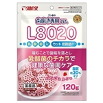 ゴン太の歯磨き専用ガム　Ｌ８０２０乳酸菌入り カット いちごミルク味 低脂肪　１２０ｇ