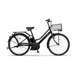ヤマハ　ＰＡＳ　ＲＩＮ　電動アシスト自転車　２６インチ　内装３段　マットブラック（ツヤ消しカラー）