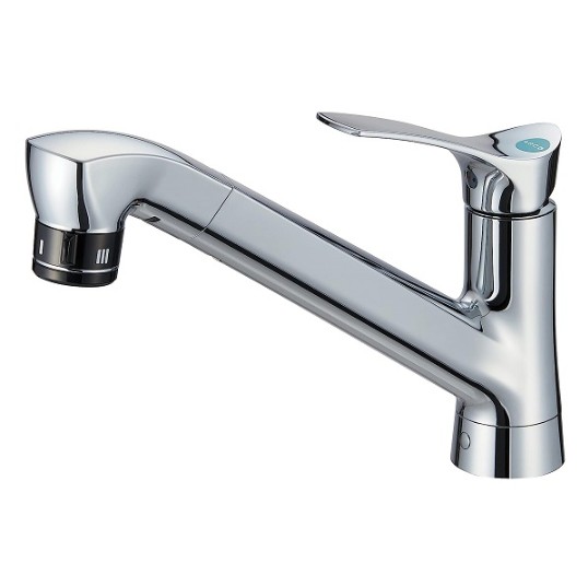 【ロイサポート用・作業費別・処分費別】SANEI　キッチン用　シングル混合栓　ファインバブル付　Ｋ８７１２１ＥＴ６