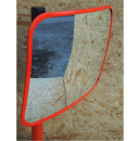 サンケイ技研　ＰＯＭグラスミラー　角型　４００×３００　ポール式