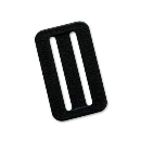 藤井　Ｄ環止め　２穴ＬＴ－Ｐ５１－ＢＬＫＨＤ黒