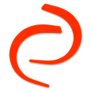 藤井　フック用蛍光シール　赤１枚