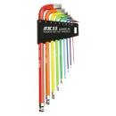 レインボー六角棒レンチセット