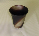 器名人焼酎カップ　黒備前